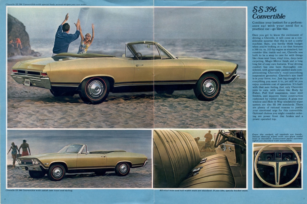 1968 Chev Chevelle Brochure Page 8